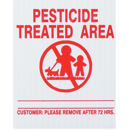 GEMPLERS GEMPLER'S New Jersey Lawn Pesticide Application Signs P45RU25W/R 4V-310